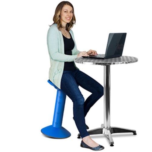 This lightweight stool is great to have on hand when you need a break at your standing desk. 