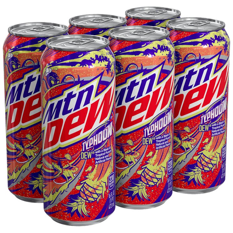 Where to buy Mountain Dew Typhoon as it returns after 11 years away.