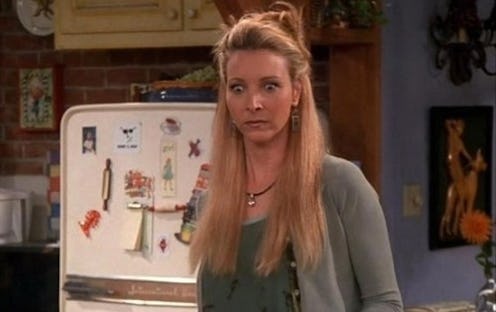 Lisa Kudrow doesn't remember filming part of 'Friends.'