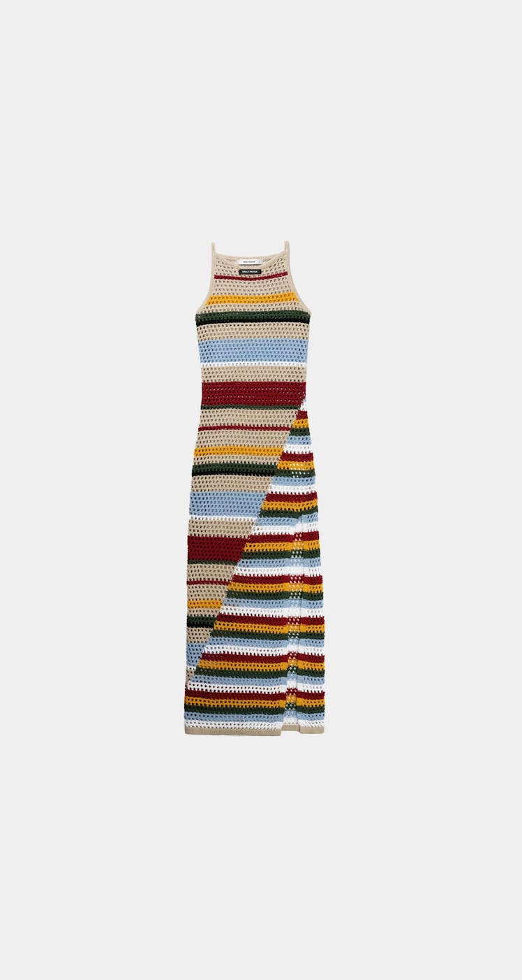 Daily Paper striped knit dress