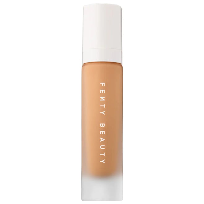 A soft matte, long-wear foundation with buildable, medium-to-full coverage