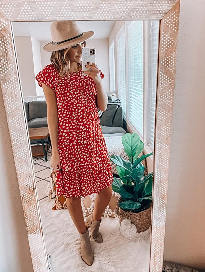 KIRUNDO Ruffle Mini Dress