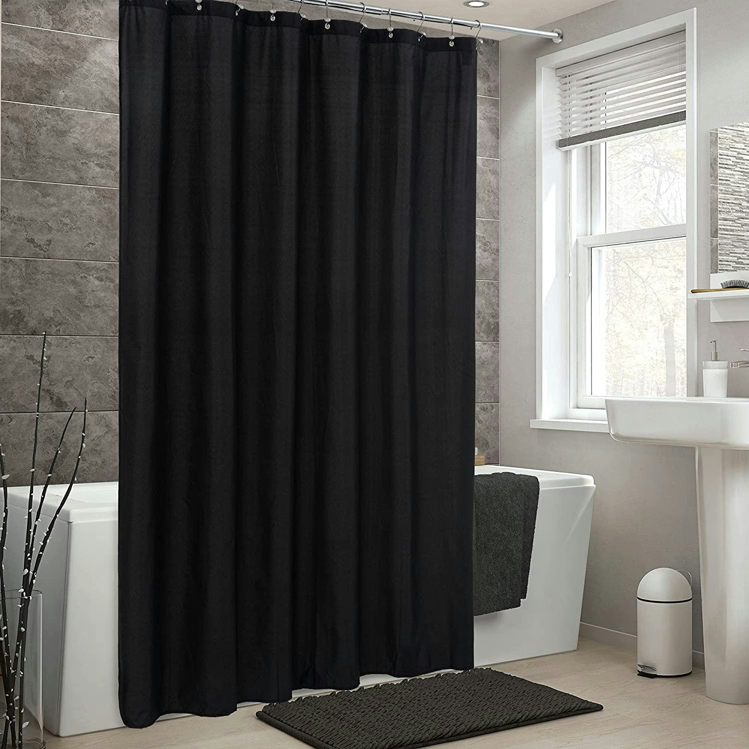 Waterproof Fabric Shower Curtain Liner