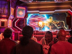 The soundtrack for the Guardians of the Galaxy: Cosmic Rewind coaster is so fun
