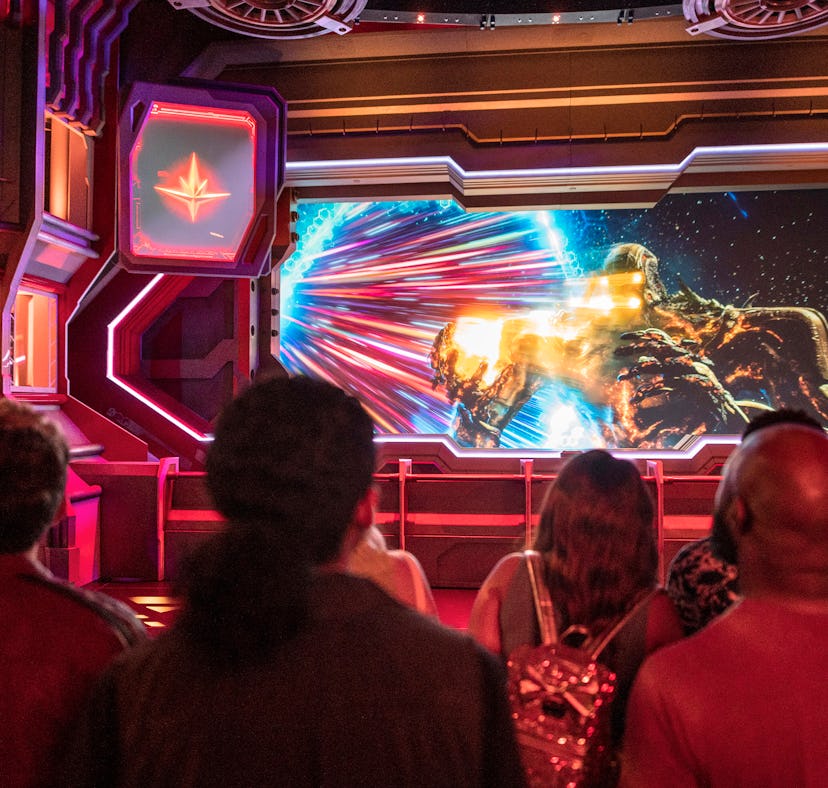 The soundtrack for the Guardians of the Galaxy: Cosmic Rewind coaster is so fun