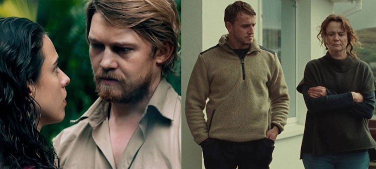 Stills from "God's Creatures" and "Stars at Noon", both debuting at Cannes