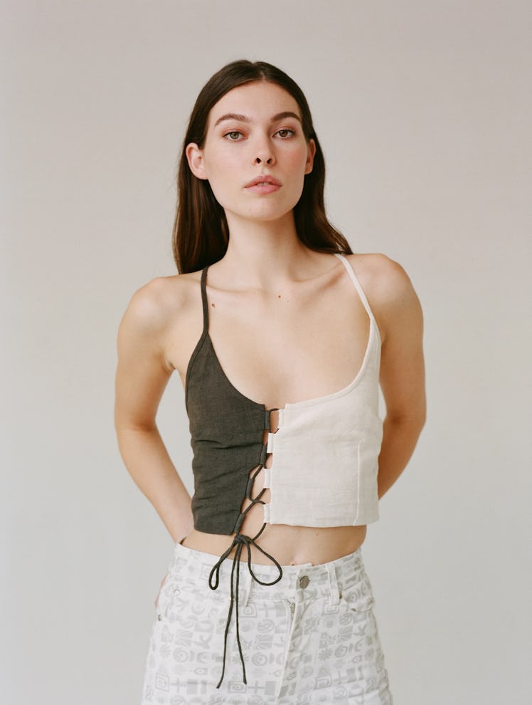 Rationalle Lily Stitch Top