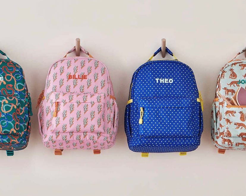 crate & barrel's kids' line crate & kids' first collection of cute backpacks, lunch boxes, and water...