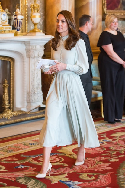 Kate Middleton in green dress 2019
