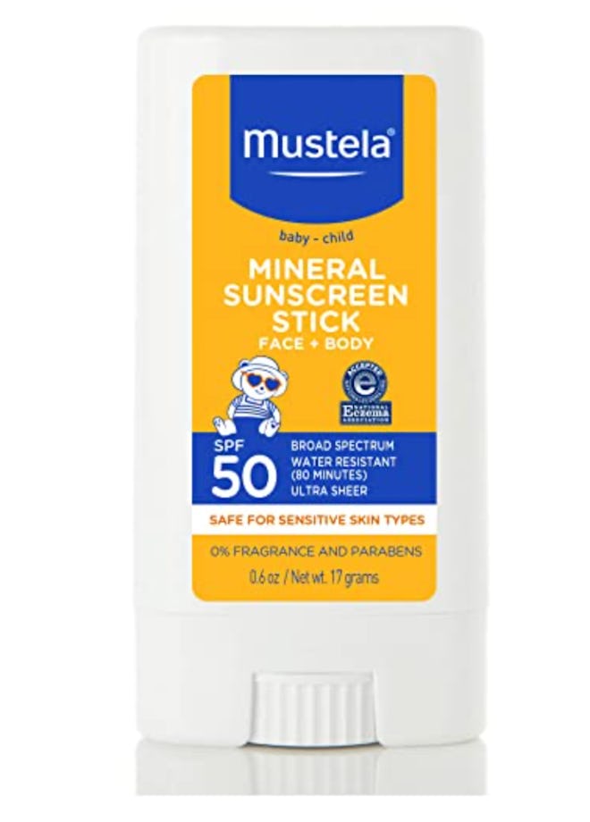 Mustela Baby-Child Mineral Sunscreen Stick, SPF 50