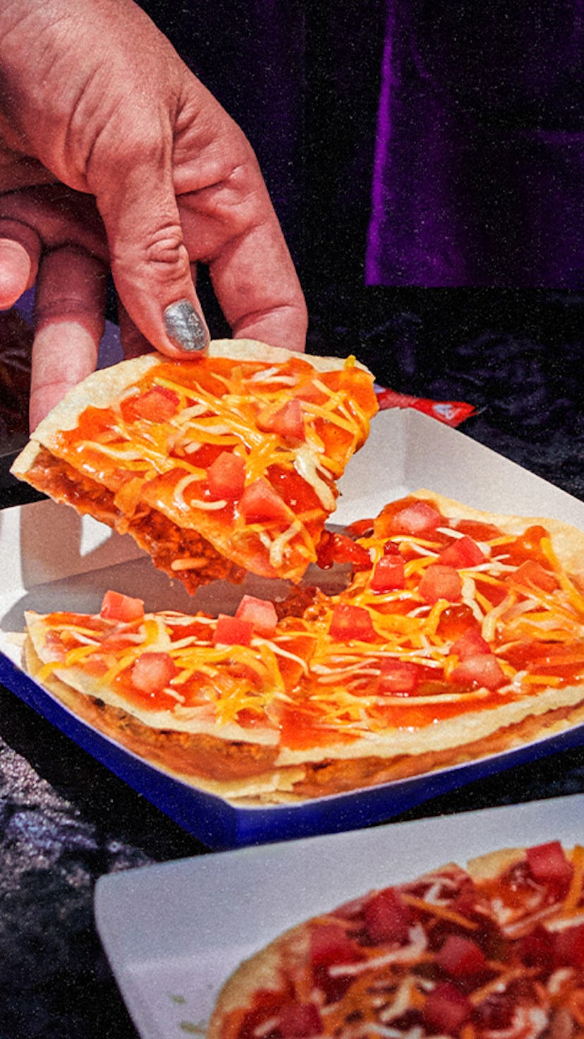 Taco Bell's fan-favorite Mexican Pizza is available for delivery after its May 19 return.