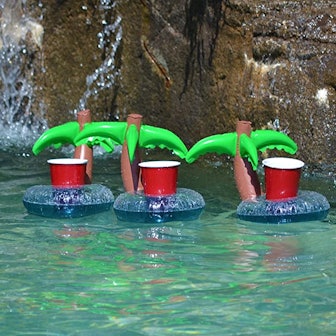 GoFloats Inflatable Drink Holders (3-Pack)