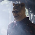 A scary looking Winnie the Pooh in the new horror film 'Winnie the Pooh: Blood and Honey.' Yes, you ...