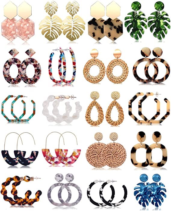 FIFATA Statement Earrings (20 Pairs)
