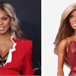 Laverne Cox is now a Barbie -- and her doll represents the first ever transgender Barbie doll. 