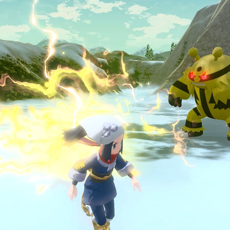 screenshot from Pokémon Legends: Arceus