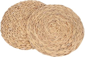 kilofly natural water hyacinth weave placemat