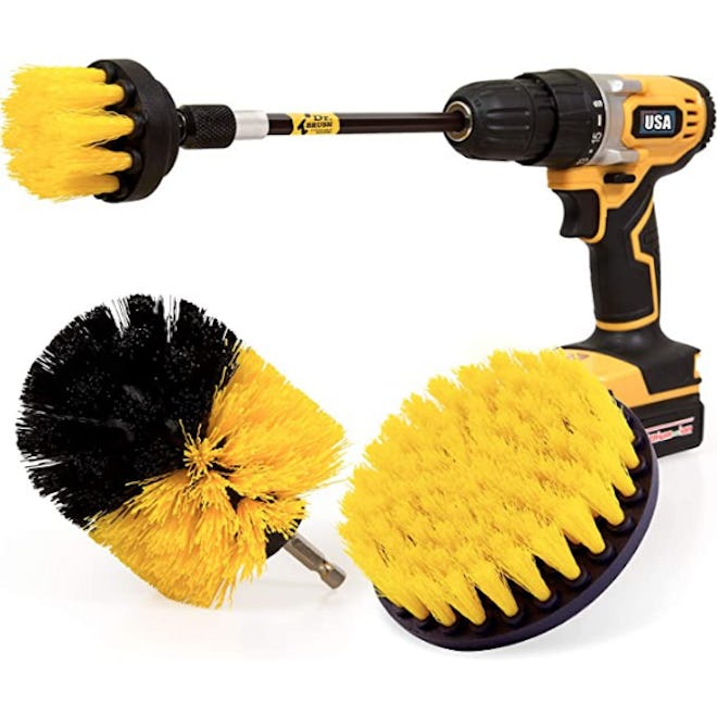 Holikme Drill Brush Scrubber Attachment (4-Pack)