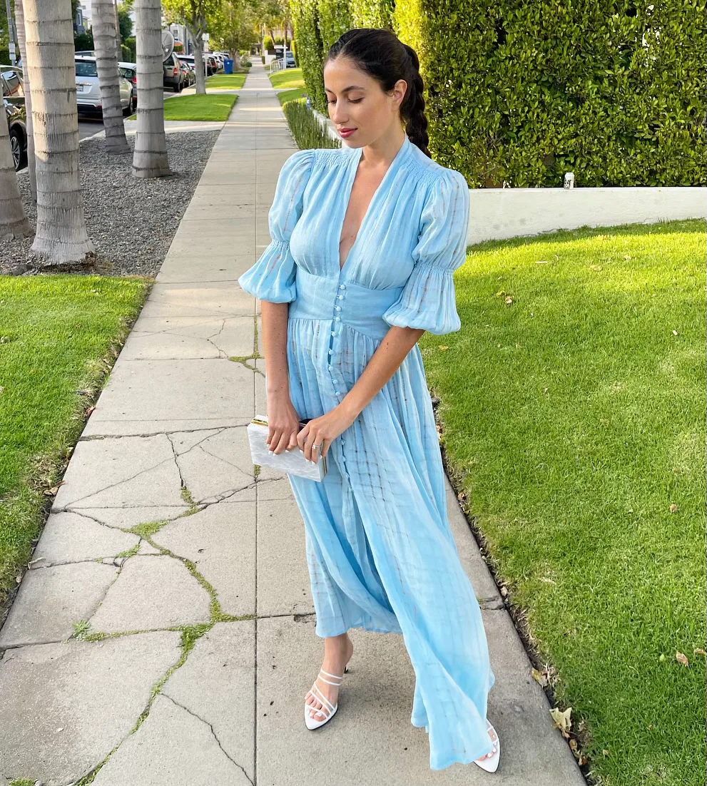 how to tie a long maxi dress Elma Pink Satin Wrap Tie Maxi Dress main image 0