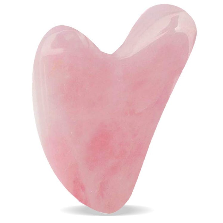 DEAYOKA Rose Quartz Gua Sha Tool