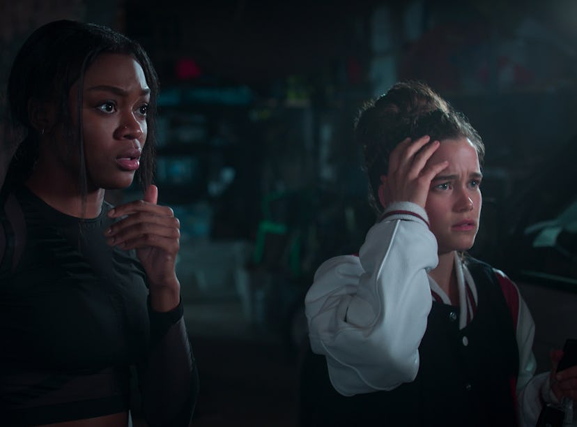 Imani Lewis and Sarah Catherine Hook in Netflix's 'First Kill'