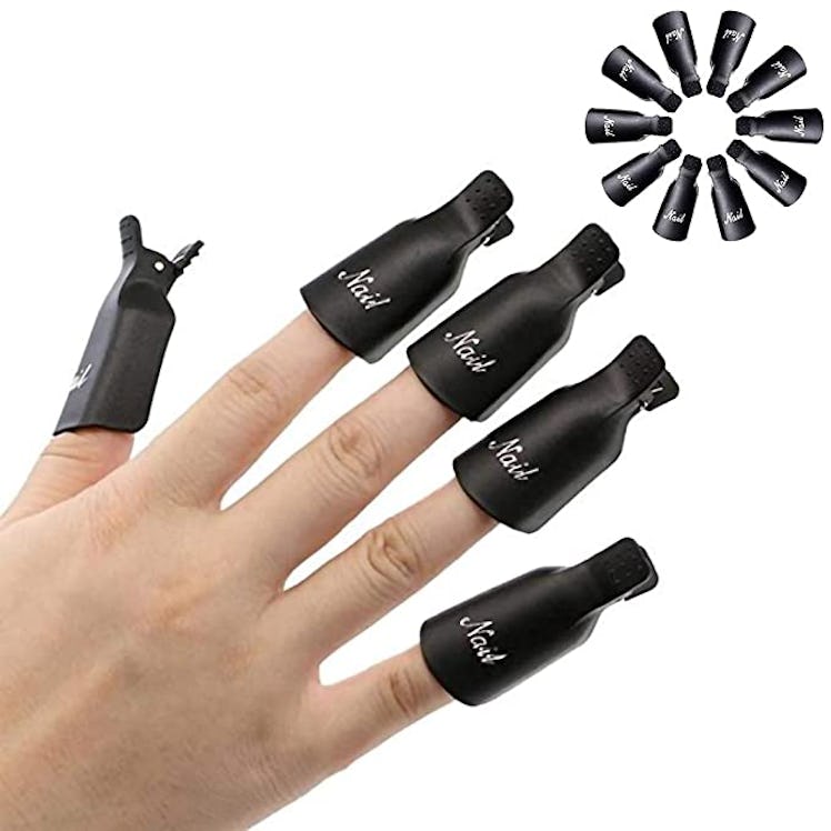 HiMo Soak Off Nail Polish Clips (10-Pack)