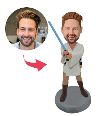 Custom Luke Bobblehead is a great Star Wars Father's Day gift