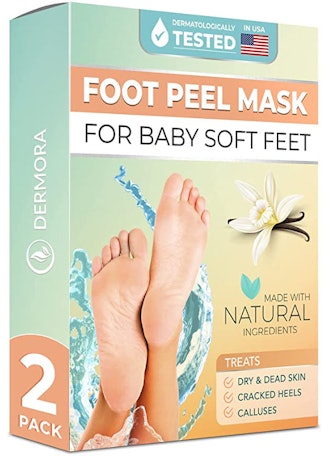 DERMORA Foot Peel Mask (2-Pack)