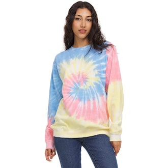 Daresay Tie-Dye Pullover Sweatshirt