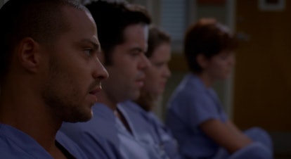 The 'Grey's Anatomy' Season 18 finale referenced past seasons. Screenshot via Netflix