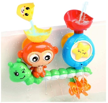 G-WACK Happy Bath Time Set Water Wheel Baby Bath Toy