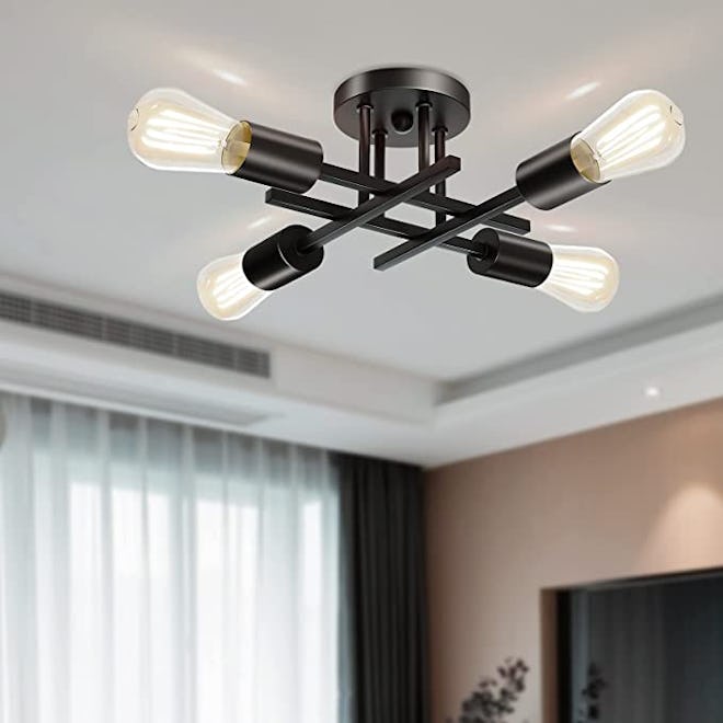 KOYOSO Semi-Flush Ceiling Light Fixture