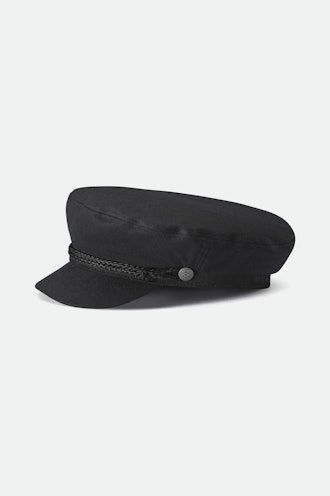 Brixton black newsboy cap