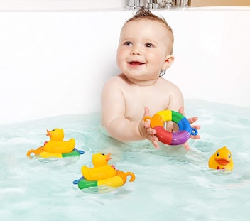 Playahoy Duck Tubing Bath Toys Mold Free Baby Bath Toys