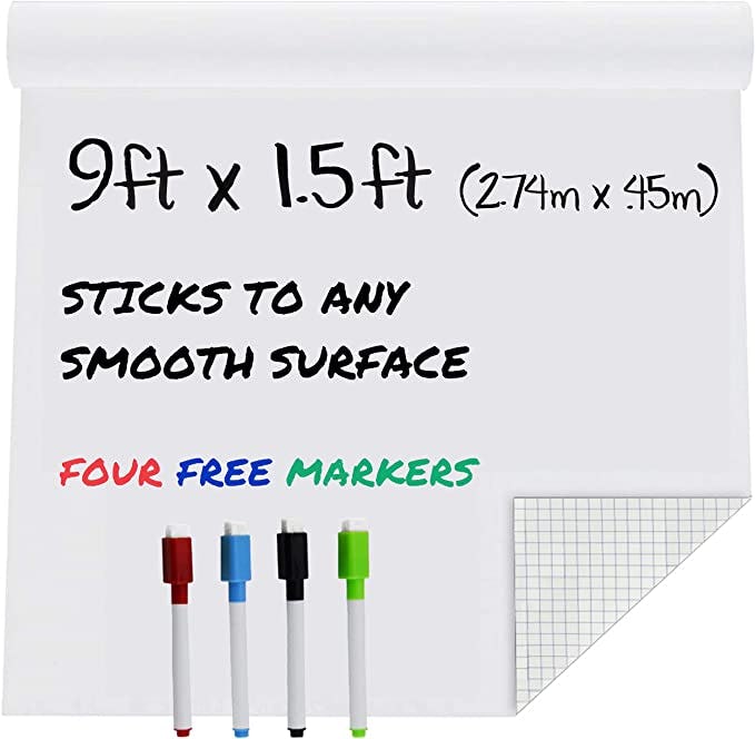 MMFB Arts &amp; Crafts Stick-On Whiteboard