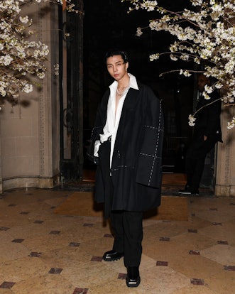 Johnny Suh at the Met Gala After-Party with SZA