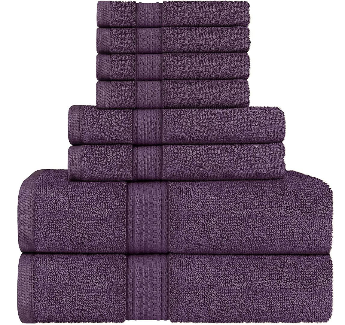 Utopia Towels Set (8 Pieces)