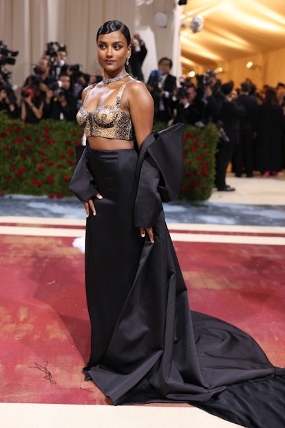 Simone Ashley attends The 2022 Met Gala 