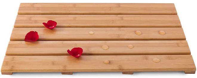 Best Simple Wooden Bamboo Bath Mat