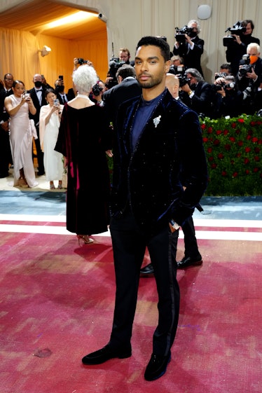 Regé-Jean Page attends The 2022 Met Gala Celebrating "In America: An Anthology of Fashion" at The Me...