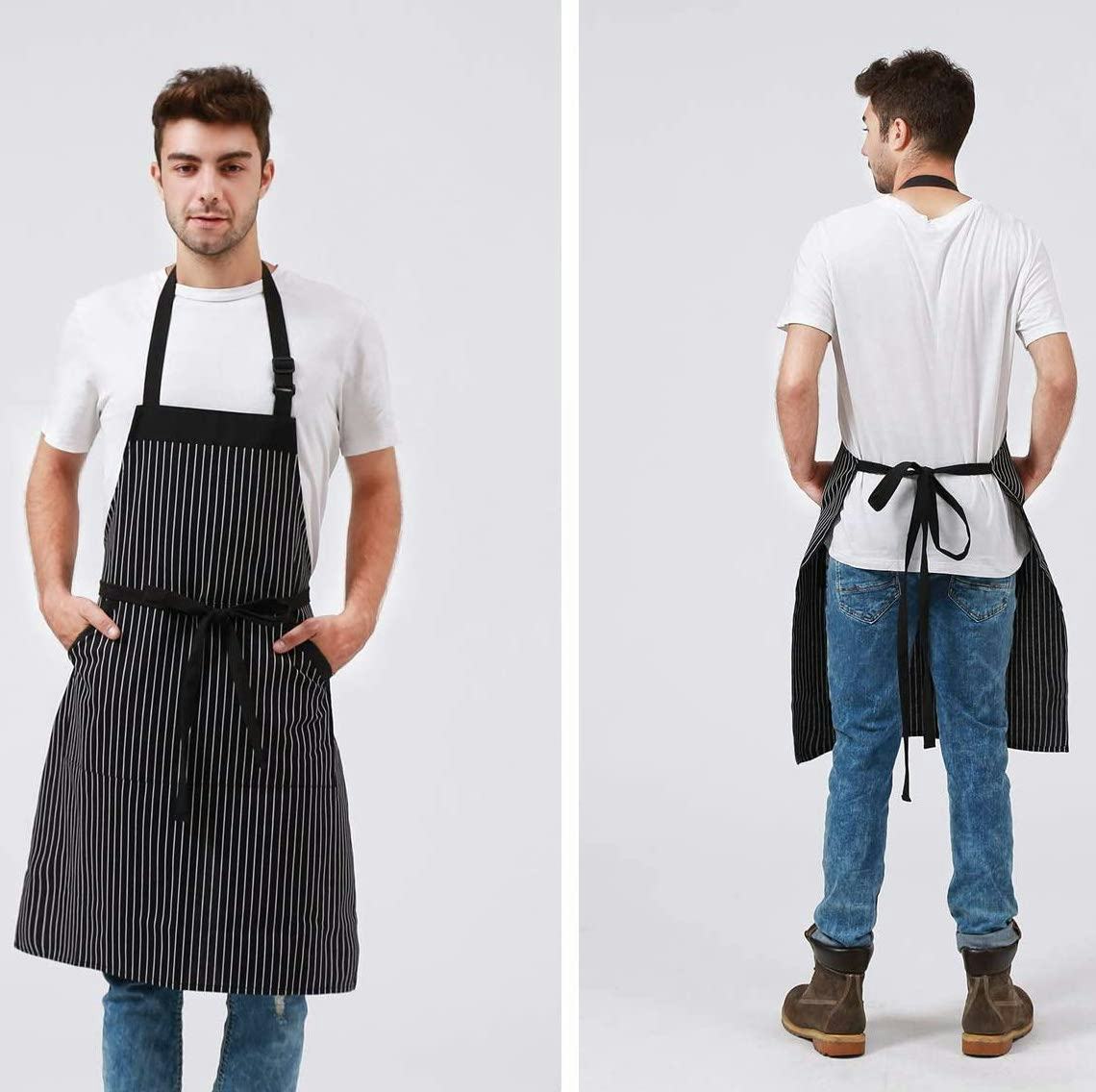 HOMWE Adjustable Bib Apron