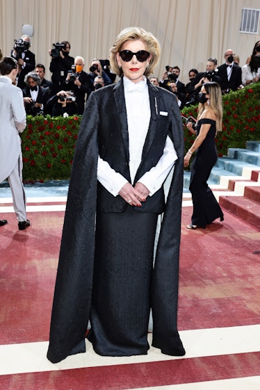 Christine Baranski attends The 2022 Met Gala Celebrating "In America: An Anthology of Fashion" at Th...