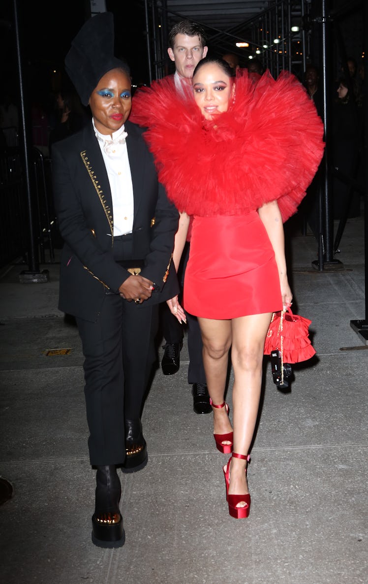 Janicza Bravo and Tessa Thompson attend Met Gala 2022 After Party at The Standard