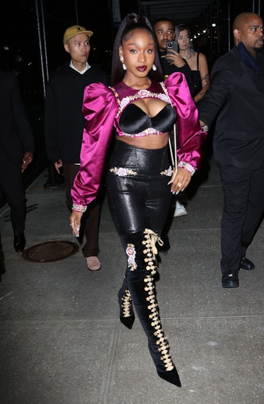 Normani attends MET Gala after party at The Standard 
