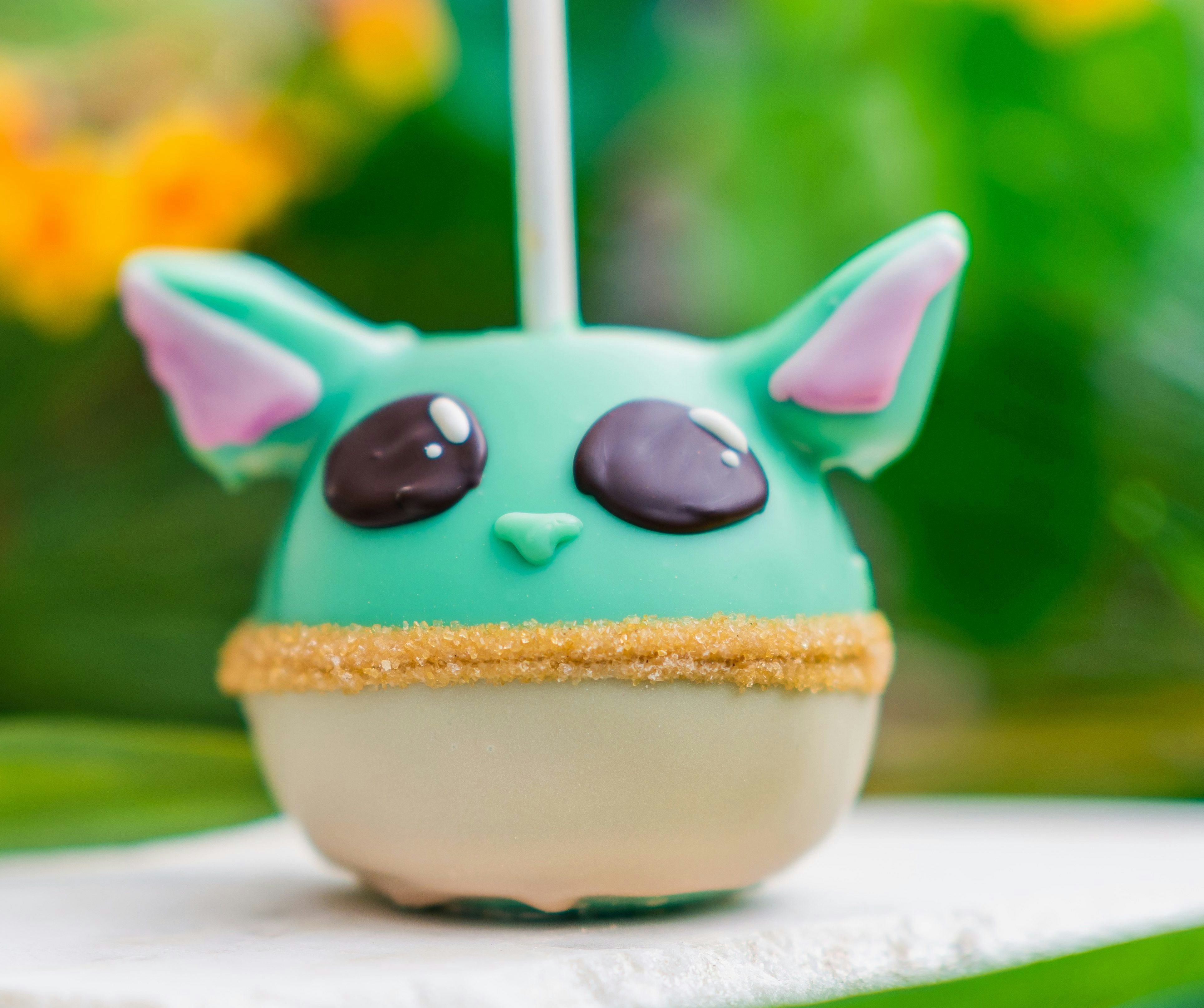 There's a Yoda candy apple as part of Disney's Star Wars menu for may 4.