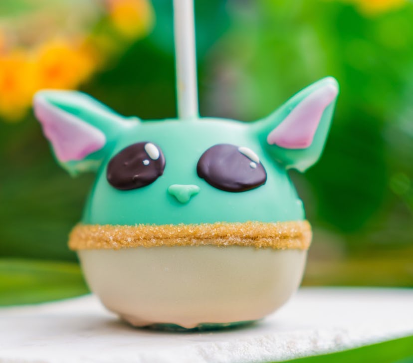 There's a Yoda candy apple as part of Disney's Star Wars menu for may 4.