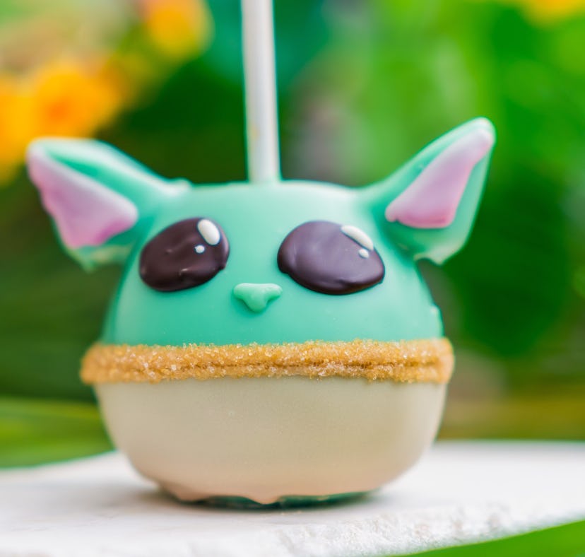 There's a Yoda candy apple as part of Disney's Star Wars menu for may 4.