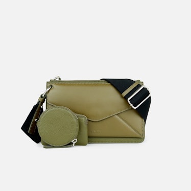 we-ar4 olive green Envelope bag