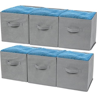 Greenco Foldable Storage Cubes (6-Pack)