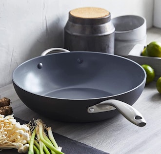 best pans for oil-free cooking ceramic nonstick wok